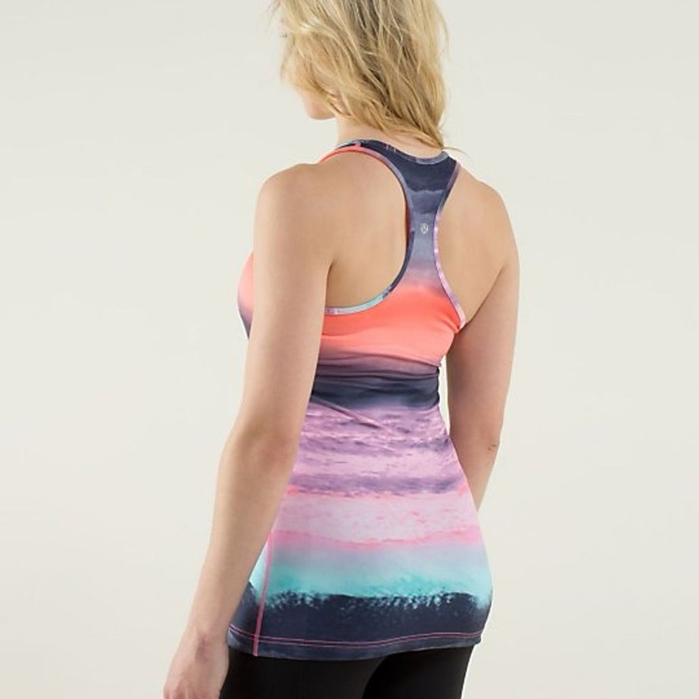 Lululemon Cool Racerback Beachscape Multi - Picture 7 of 8